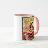 Oklahoma Cowgirl Stamp Mok (Voorkant rechts)