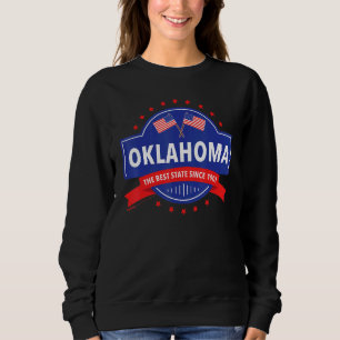 Oklahoma de beste staat sinds 1819 USA 4th of July Trui