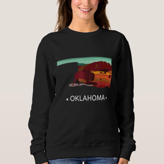 Oklahoma de vroeger staat trui (Voorkant)