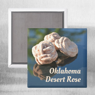 Oklahoma Desert Rose Zand Kwarts Rots Magneet