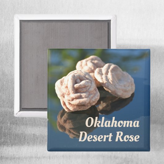 Oklahoma Desert Rose Zand Kwarts Rots Magneet