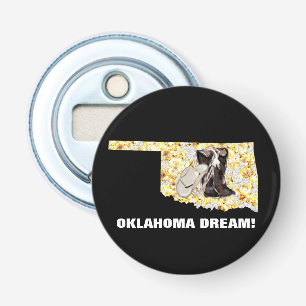 OKLAHOMA DREAM! BUTTON FLESOPENER