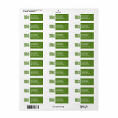 Oklahoma Etiket (Full Sheet)