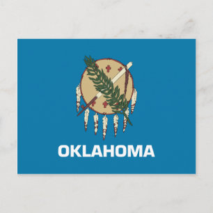 Oklahoma Flag Briefkaart