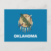 Oklahoma Flag Briefkaart (Voorkant)
