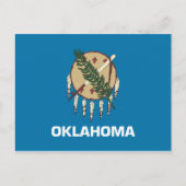 Oklahoma Flag Briefkaart (Voorkant)