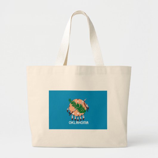 Oklahoma Flag Canvas tas (Voorkant)