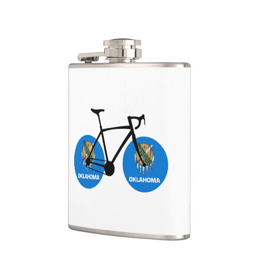 Oklahoma Flag Cycling Heupfles (Links)