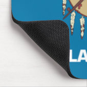 Oklahoma Flag Mousepad Muismat (Hoek)