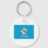 OKLAHOMA FLAG SLEUTELHANGER (Voorkant)