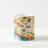  Oklahoma geïllustreerde kaart Koffiemok (Center)