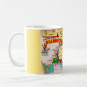  Oklahoma geïllustreerde kaart Koffiemok (Links)