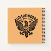 Oklahoma Get Your Kicks Notitieboek (Achterkant)