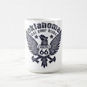 Oklahoma Get Your Kicks Route 66 Magische Mok (Midden)