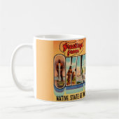  Oklahoma Groet Briefkaart Koffiemok (Links)