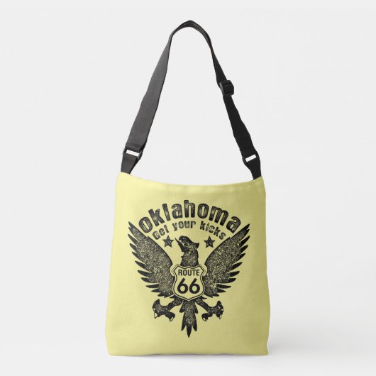 Oklahoma haal je icks crossbody tas (Voorkant)