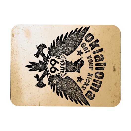 Oklahoma haal je icks magneet (Horizontaal)