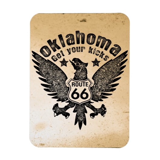 Oklahoma haal je icks magneet (Verticaal)