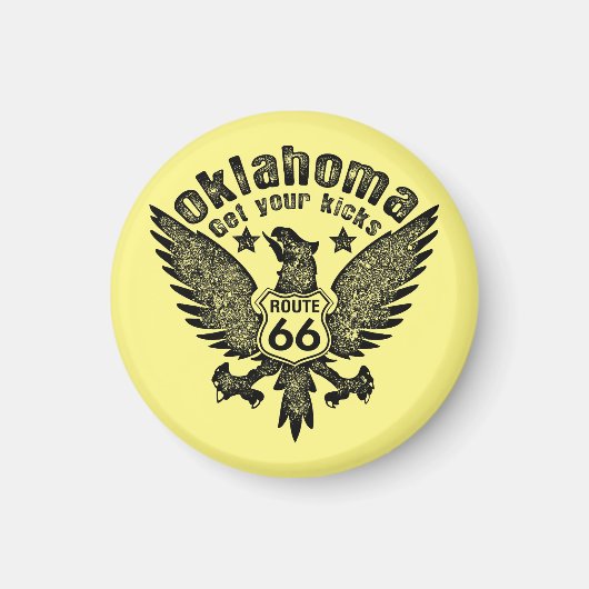 Oklahoma haal je icks magneet (Voorkant)