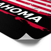 Oklahoma Heren en Dames Poster (Hoek)