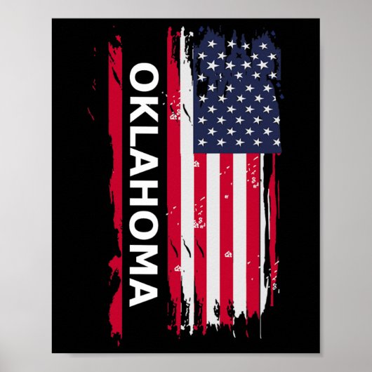 Oklahoma Heren en Dames Poster (Voorkant)