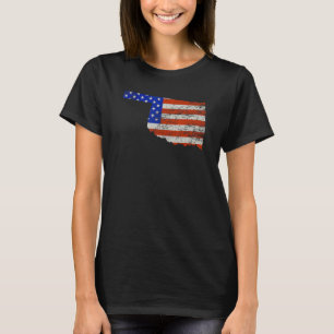 Oklahoma Home Verenigde Staten vlag T-shirt