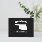 Oklahoma - Ik doe' ik denk niet dat wij' Briefkaart (Staand voorkant)