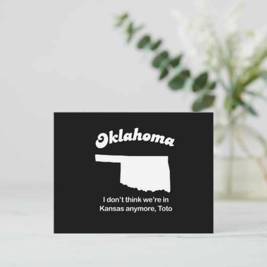 Oklahoma - Ik doe' ik denk niet dat wij' Briefkaart (Staand voorkant)