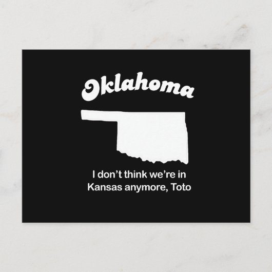 Oklahoma - Ik doe' ik denk niet dat wij' Briefkaart (Voorkant)