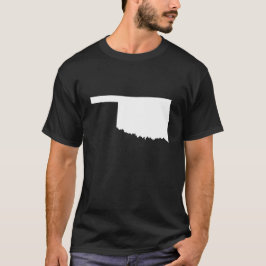 Oklahoma in zwart en wit t-shirt