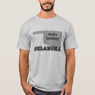 Oklahoma is GOD'S LAND T-shirt