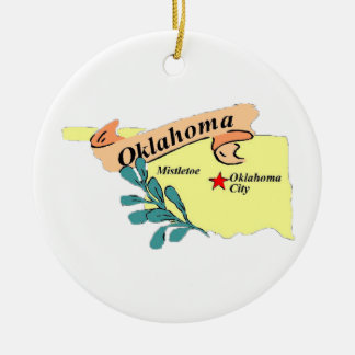 Oklahoma Keramisch Ornament