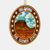 Oklahoma Keramisch Ornament (Rechts)