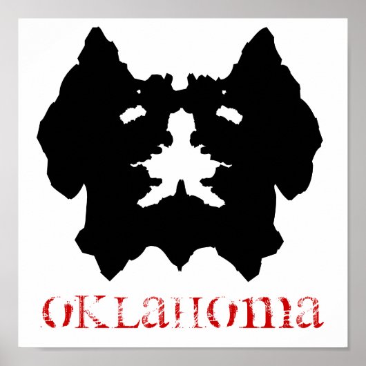 OKLAHOMA Kiamichi Monster Poster (Voorkant)