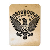 Oklahoma kom je kicks magneet (Verticaal)