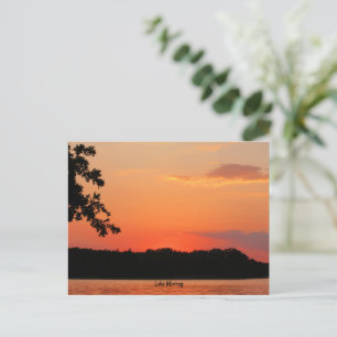 Oklahoma, Lake Murray Sunset Briefkaart