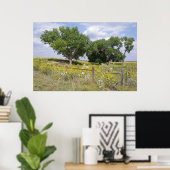 Oklahoma Land Poster (Thuiskantoor)