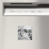 Oklahoma Land Rush Magnet (Insitu (Vaatwasser))