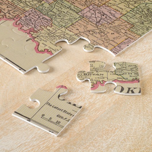 Oklahoma Legpuzzel (Zijkant)