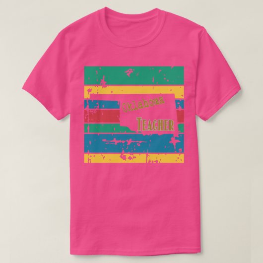 Oklahoma-leraar T-shirt (Design voorkant)