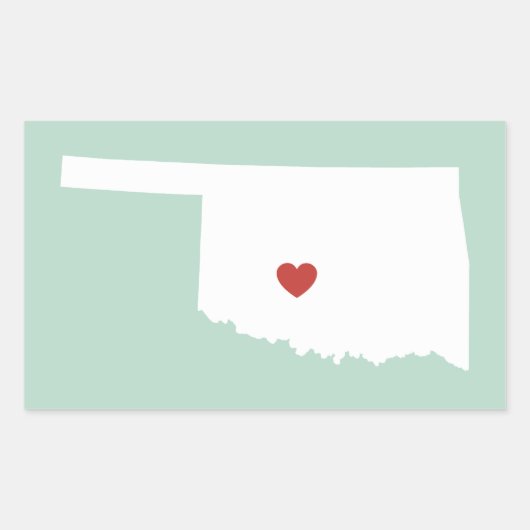 Oklahoma Love -  Sticker (Voorkant)