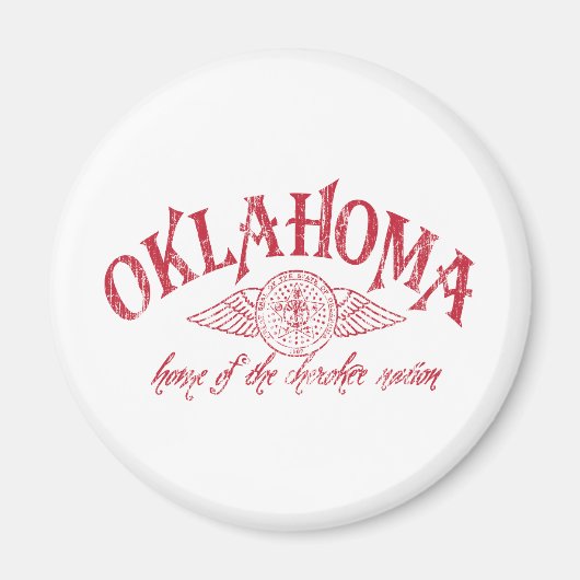 Oklahoma Magneet (Voorkant)