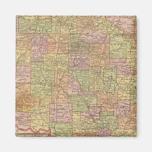 Oklahoma Magneet (Voorkant)