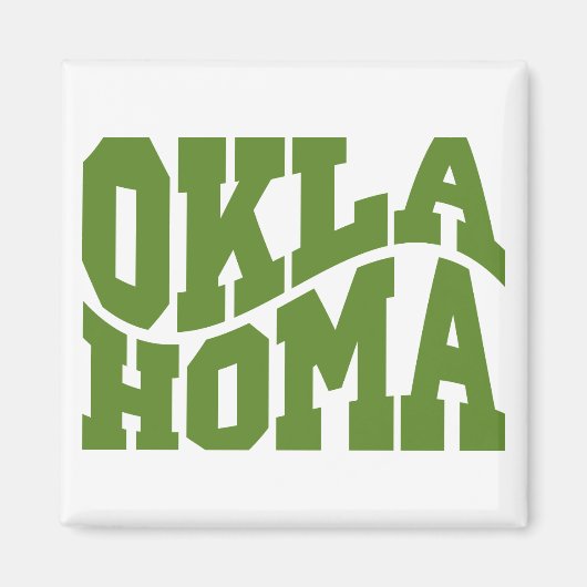 Oklahoma Magneet (Voorkant)