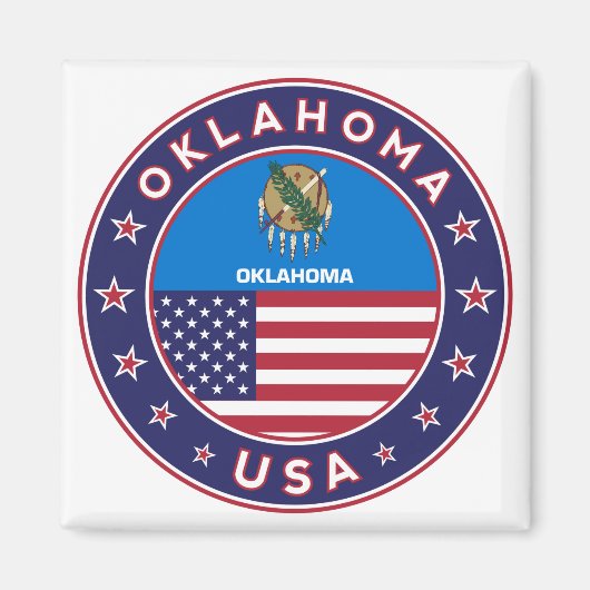 Oklahoma Magneet (Voorkant)