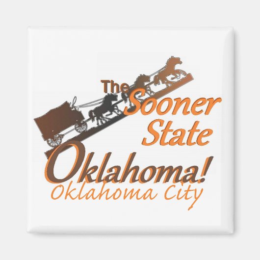 OKLAHOMA MAGNEET (Voorkant)