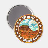 Oklahoma Magneet (Voorkant / Achterkant)