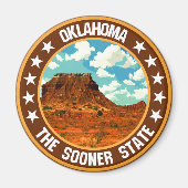 Oklahoma Magneet (Voorkant)