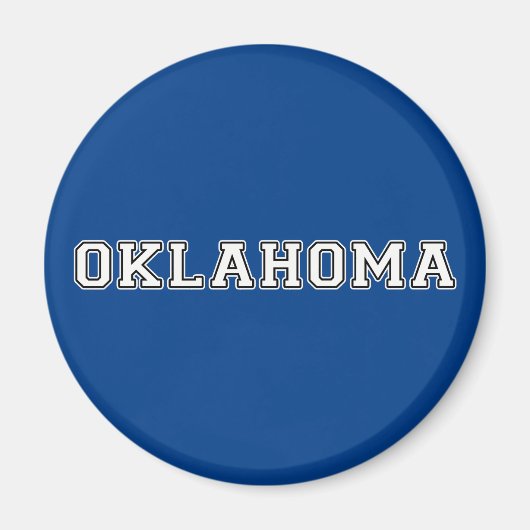 Oklahoma Magneet (Voorkant)