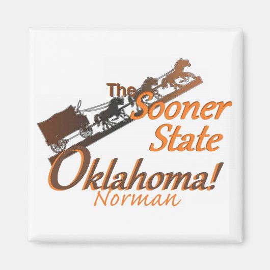 OKLAHOMA MAGNEET (Voorkant)